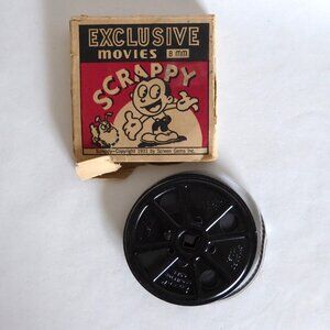 VINTAGE 1931 SCREEN GEMS 8mm FILM SCRAPPY “SANDMAN TALES” CARTOON #2407